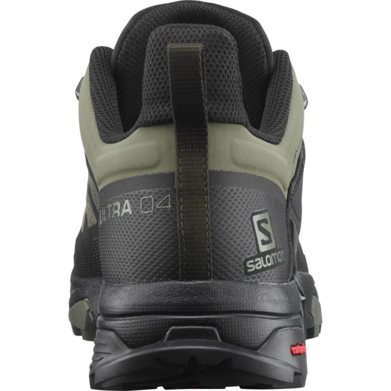 Tênis De Caminhada Salomon X Ultra 4 GTX Masculino Pretas Verde Oliva | PT T02874